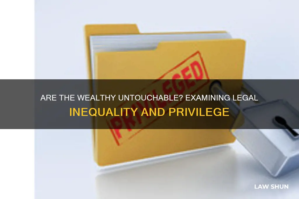 are the rich above the law