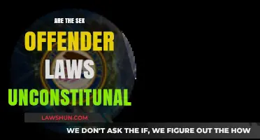 Are Sex Offender Laws Unconstitutional? Examining Legal and Ethical Concerns