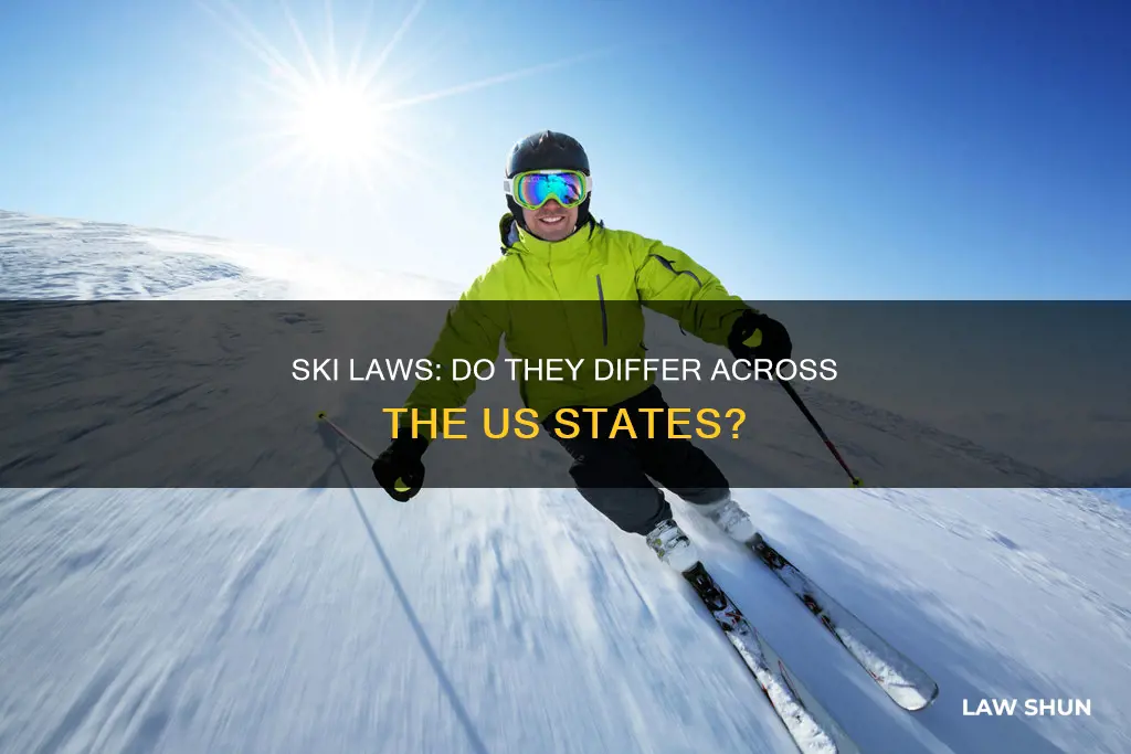 are the ski laws different across the us