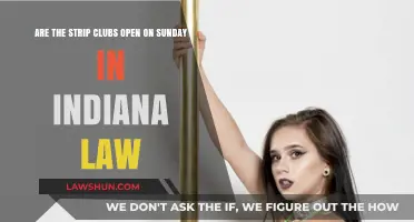 Indiana Strip Club Sunday Hours: Legal Operations Explained