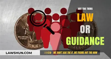 Are Tiers Legal Requirements or Just Guidance? Understanding the Difference