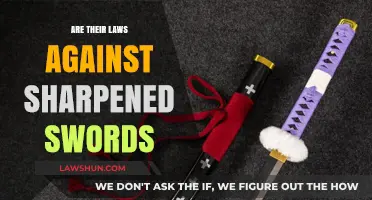 Legal Limits on Sharpened Swords: Understanding Ownership and Restrictions