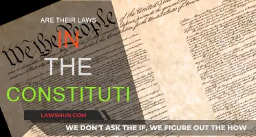 Constitution Laws: What's the Deal?