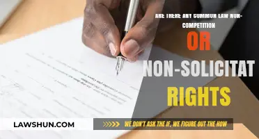 Understanding Non-Compete and Non-Solicitation Rights in Common Law