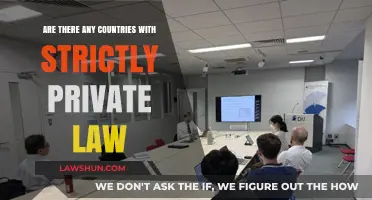 Exploring Nations Governed Exclusively by Private Law: A Global Perspective