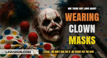 Clown Mask Laws: Legal Limits on Wearing Creepy Costumes