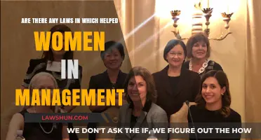 Empowering Women Leaders: Key Laws Shaping Management Equality