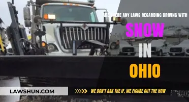 Ohio Winter Driving Laws: Snow on Your Car and Legal Rules
