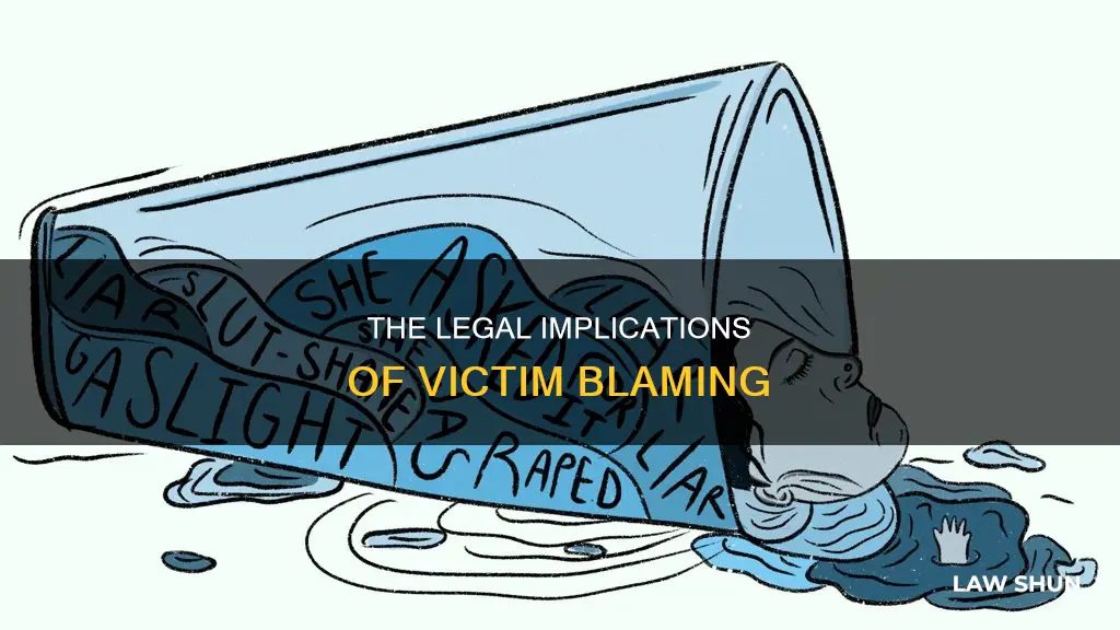 are there any laws set in case for victim blaming