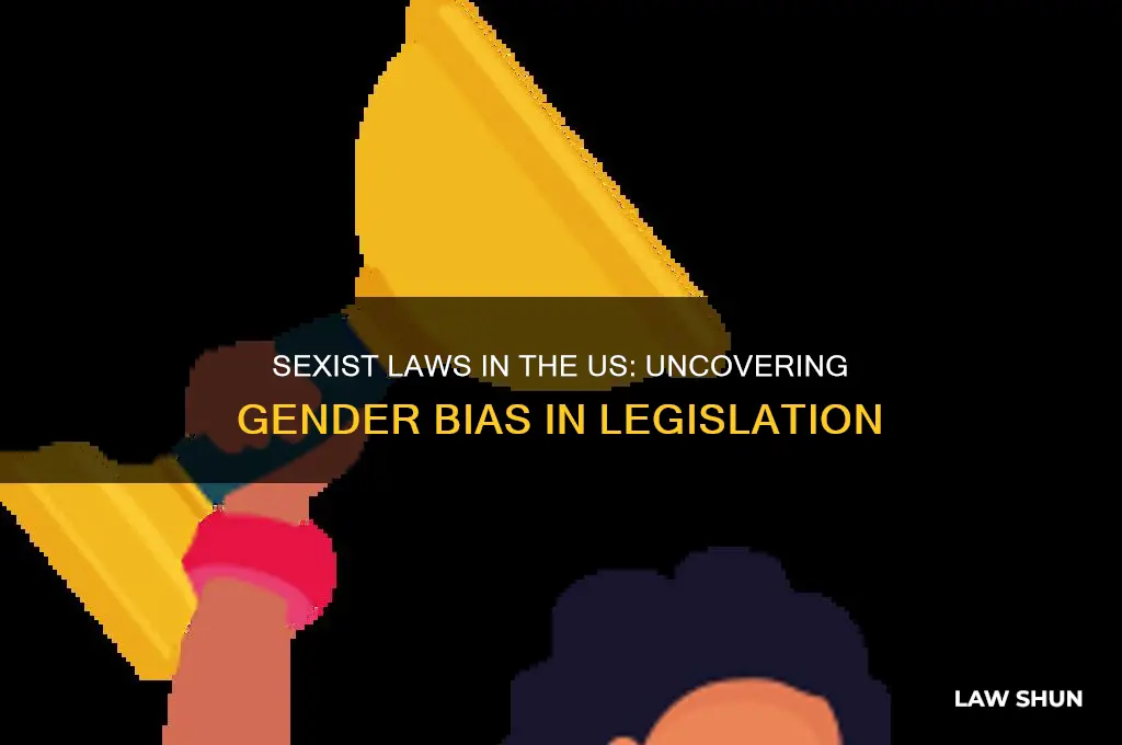 are there any laws that are sexist in the us
