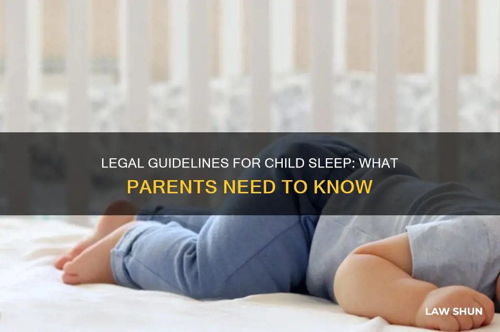 are there any legal laws on child sleep