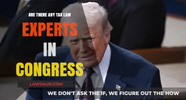 Tax Law Experts in Congress: Who's Who?