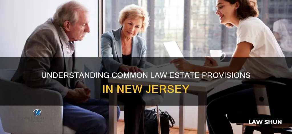 are there common law estate provisions in nj