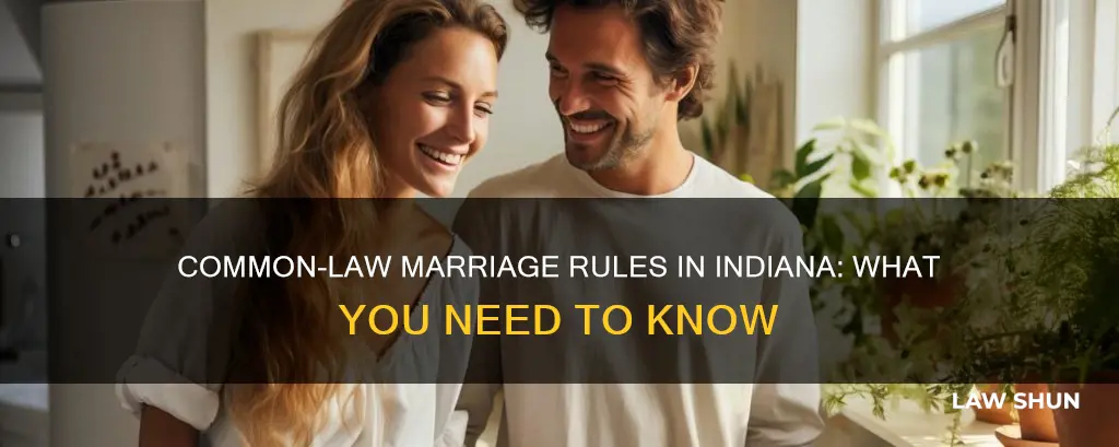 are there common law marraige rules in indiana