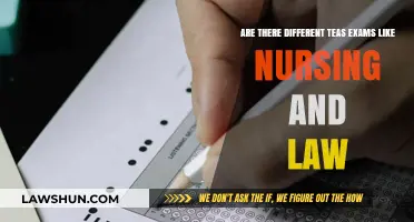 Teas Exams: Nursing and Law Compared