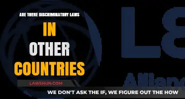 Global Discrimination: Unveiling Laws That Divide Across Borders