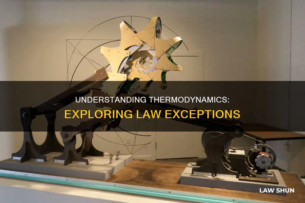 are there exceptions to the first two laws of thermodyncamics