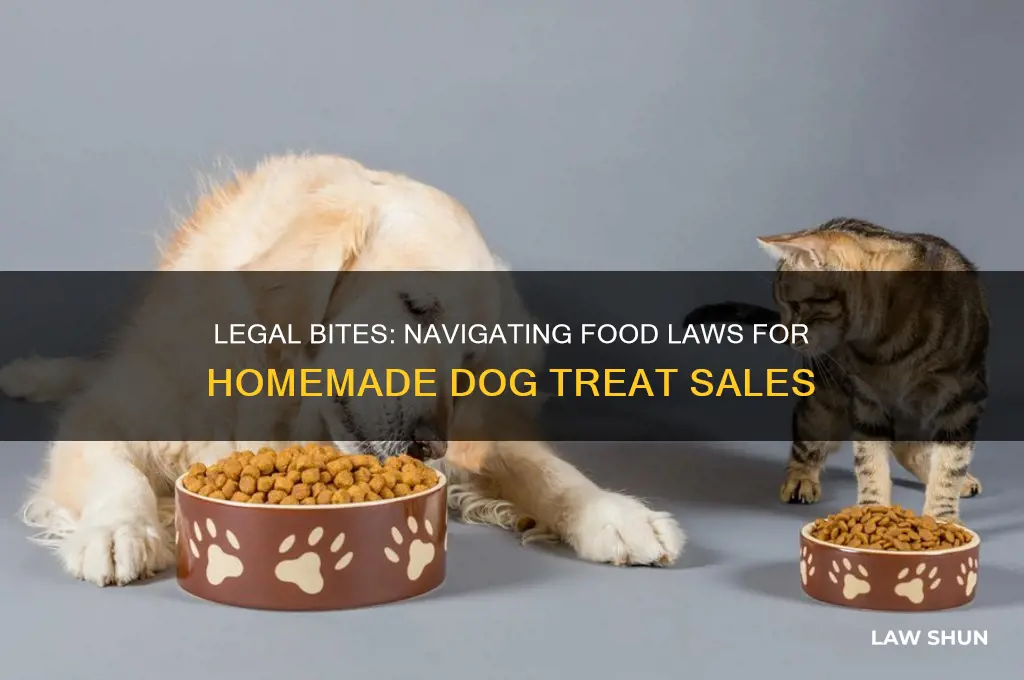 are there food laws when making and selling dog treats