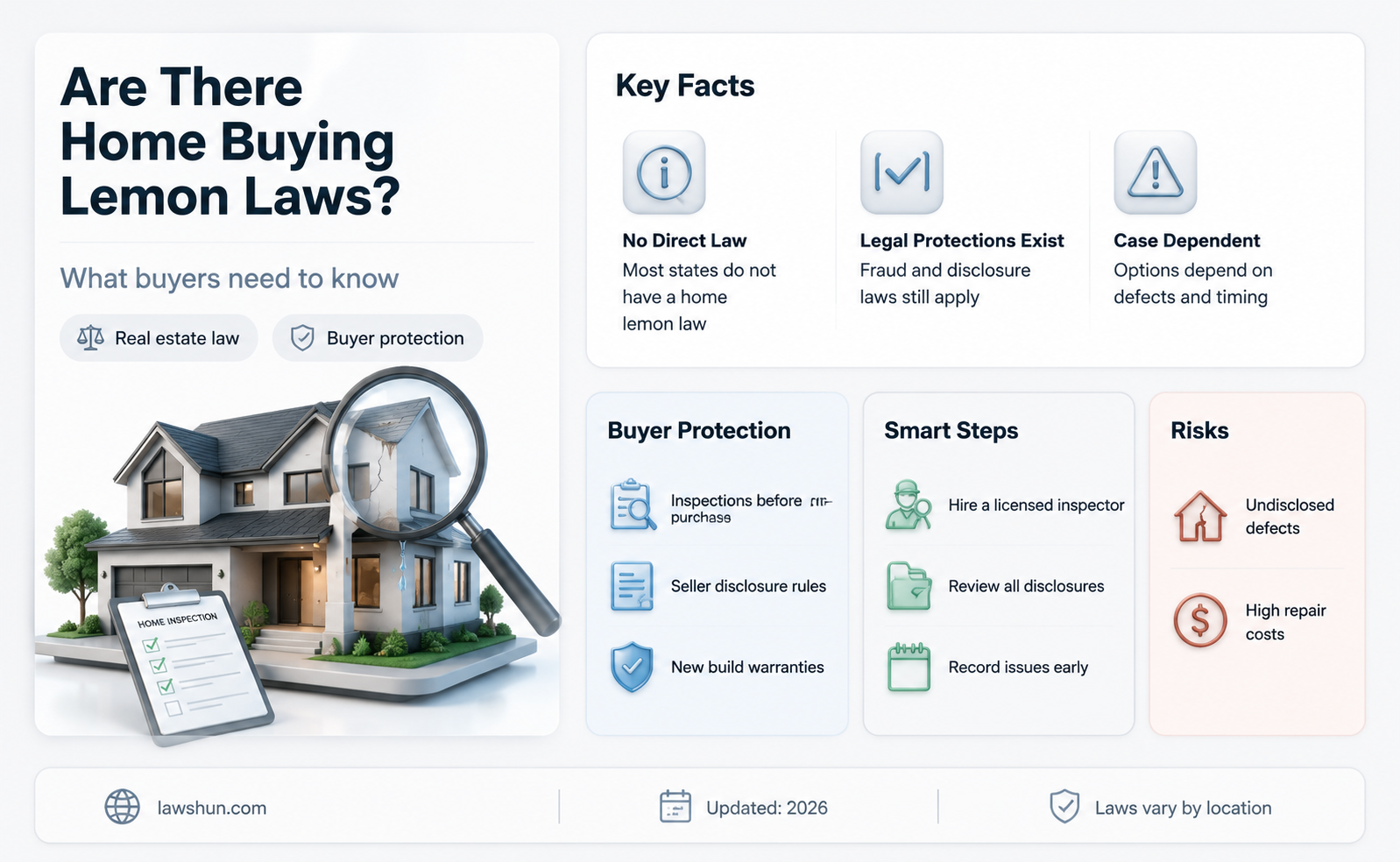 are there home buying lemon laws