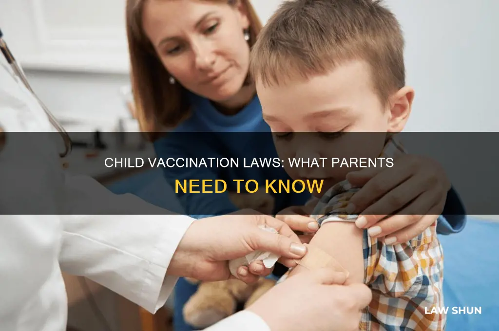 are there laws about child vaccinations
