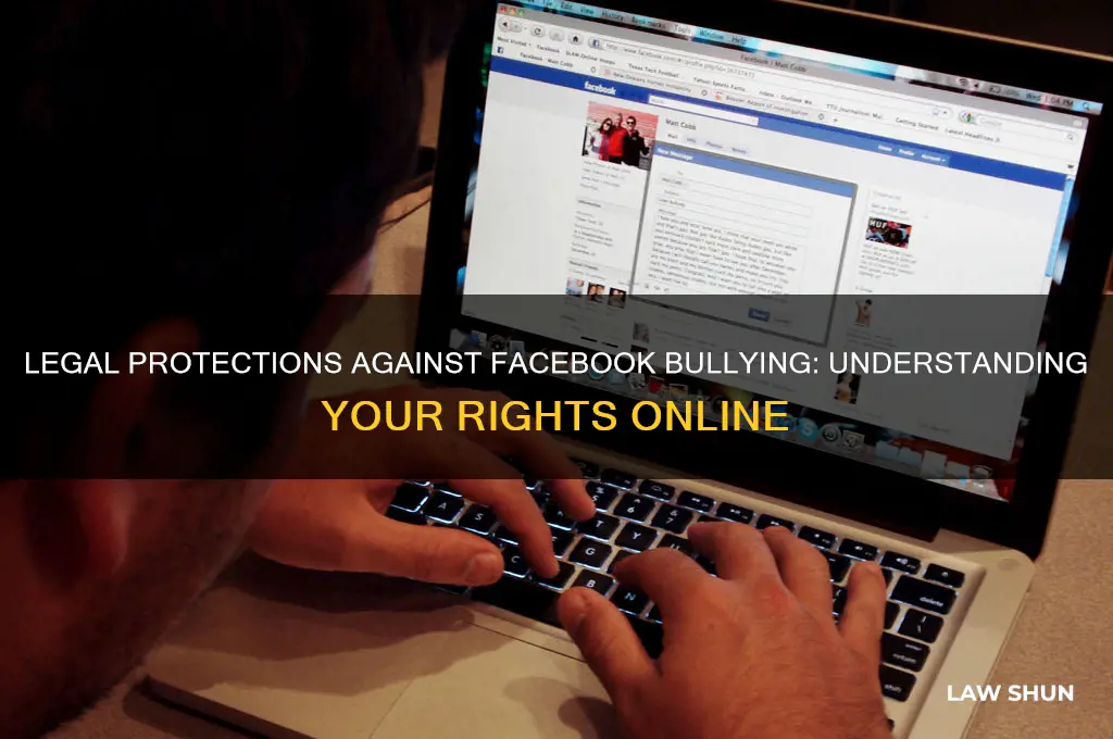 are there laws about fb bullying