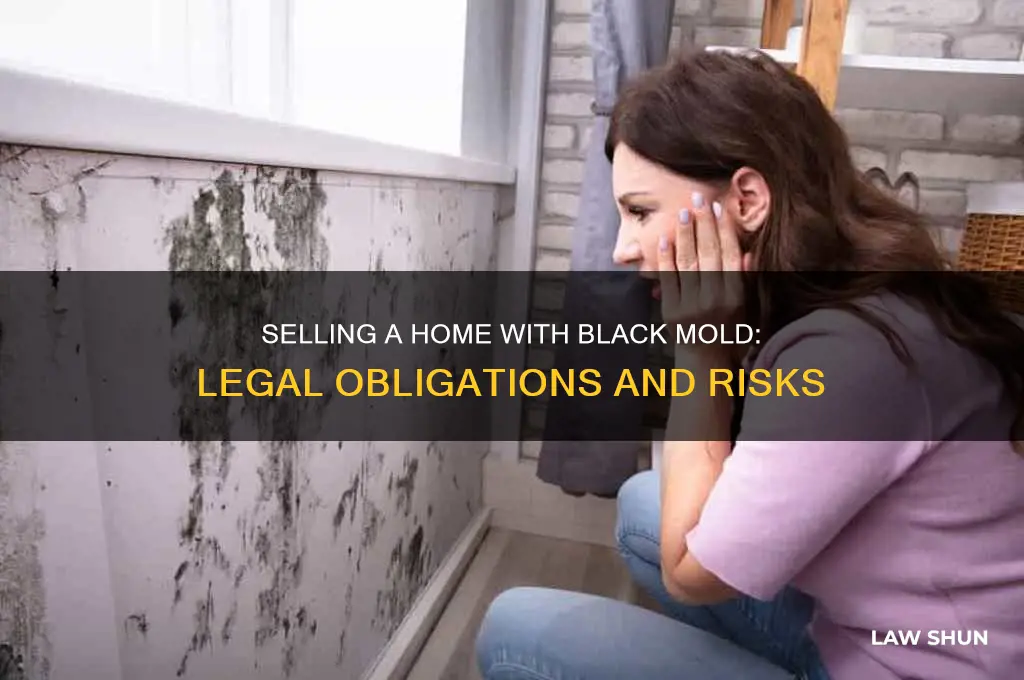 are there laws about selling a home with black mold
