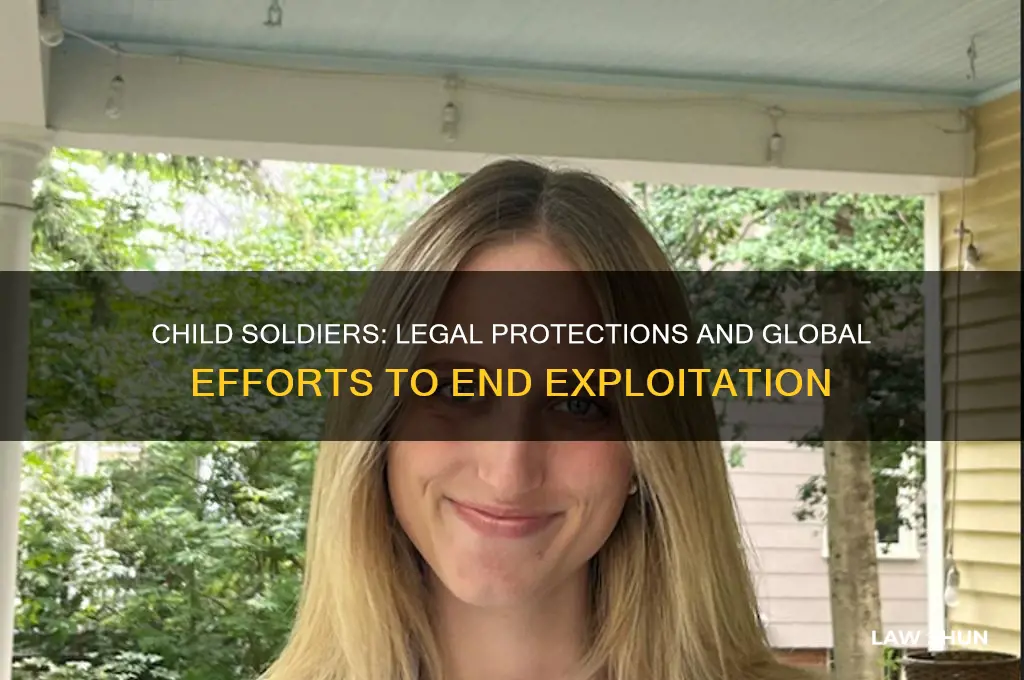 are there laws against child soldiers
