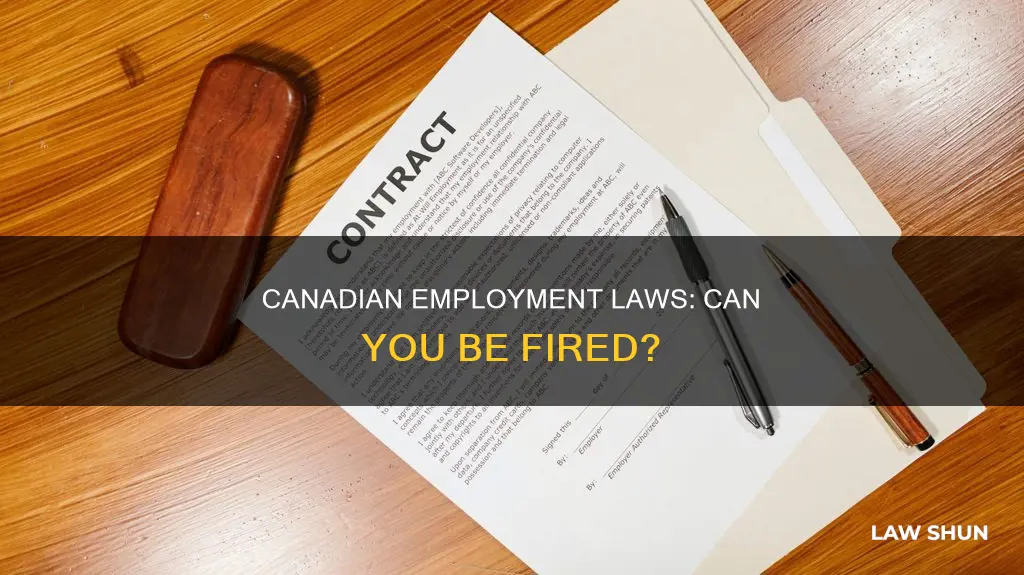 are there laws against firing people in canada