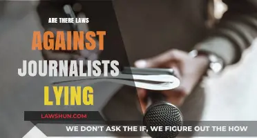 Journalistic Integrity: Legal Consequences for Lying in News Reporting?