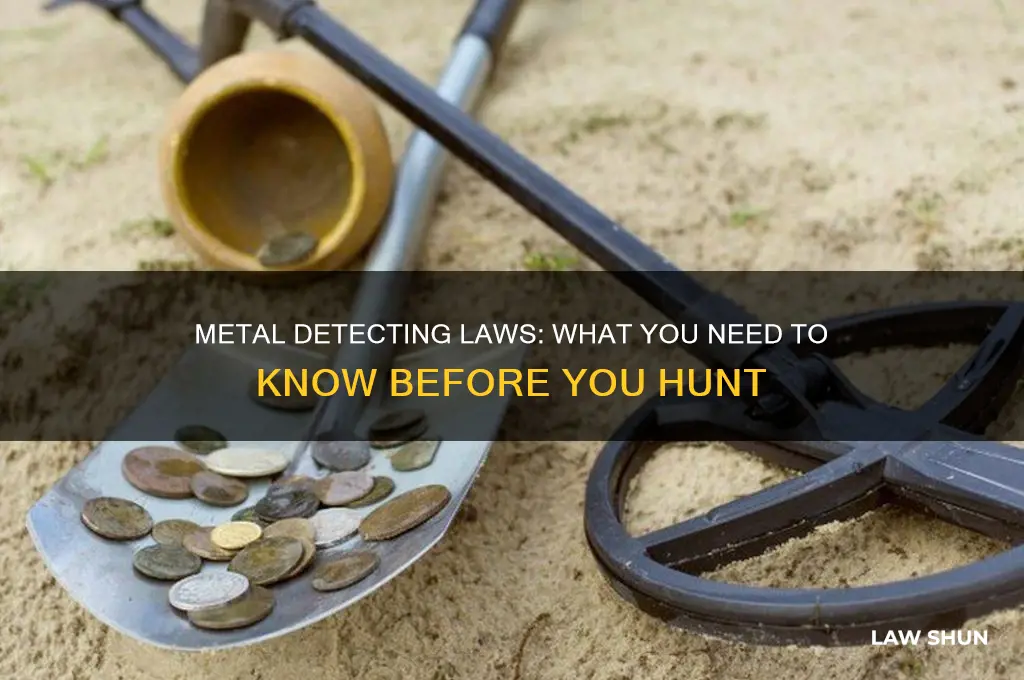 are there laws against metal detecting