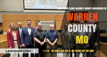 Warren County MO Noise Laws: Protecting Residents from Noisy Neighbors