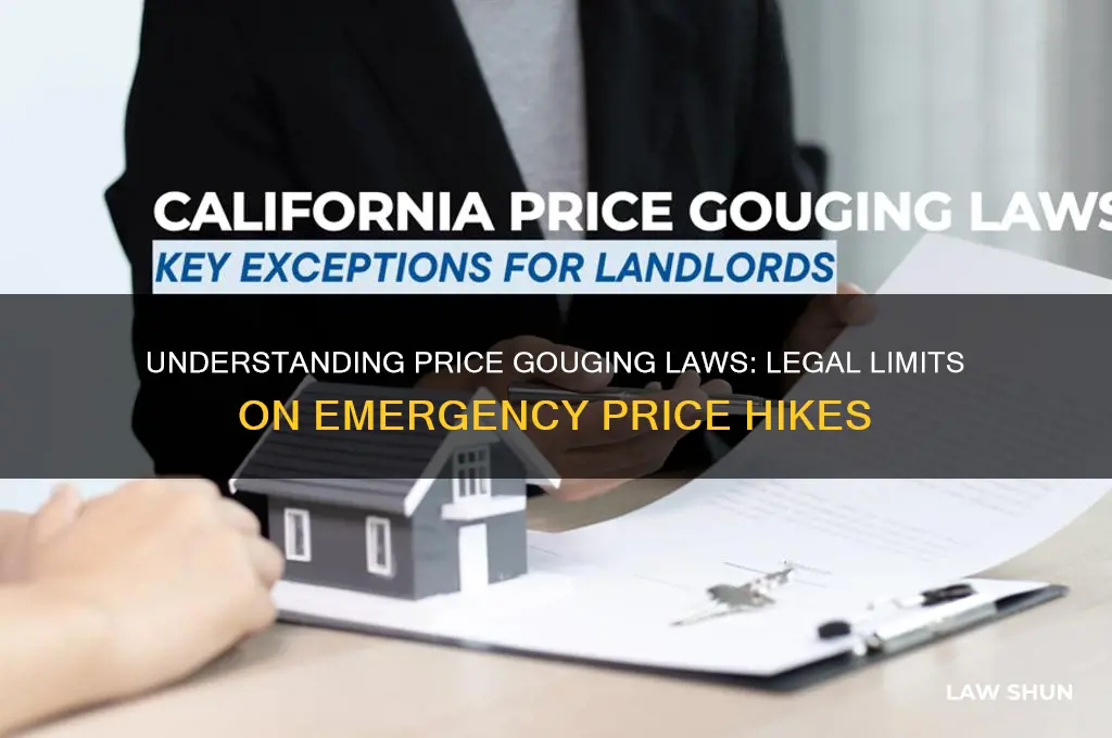 are there laws against price gouging