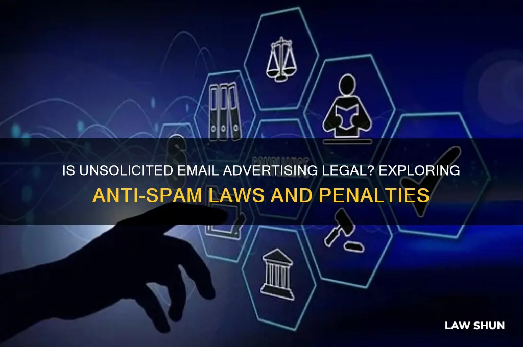 are there laws against randomly emailing ads to people