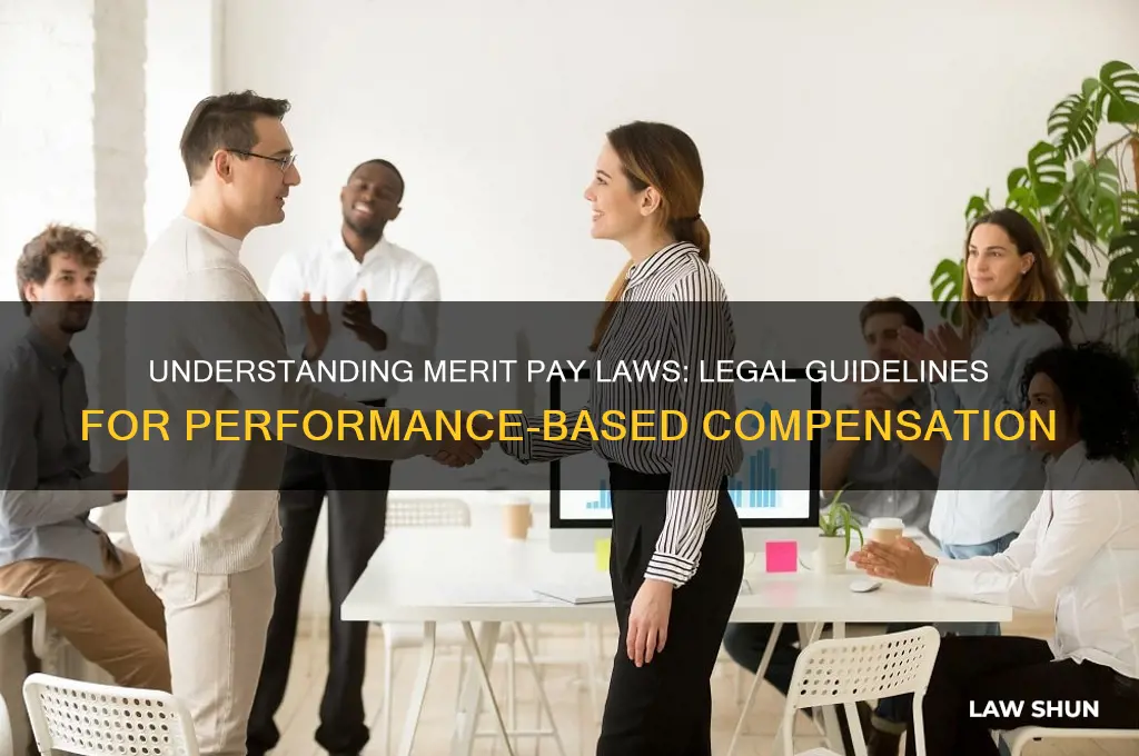 are there laws around merit pay