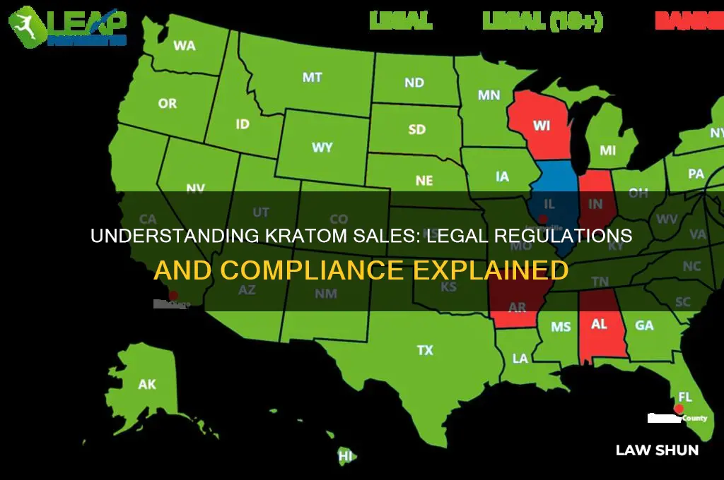 are there laws for selling kratom