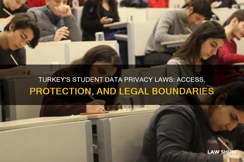are there laws in turkey about accessing student information