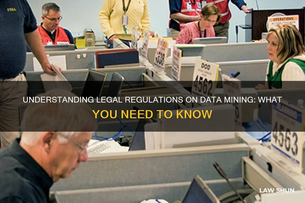 are there laws on data ming