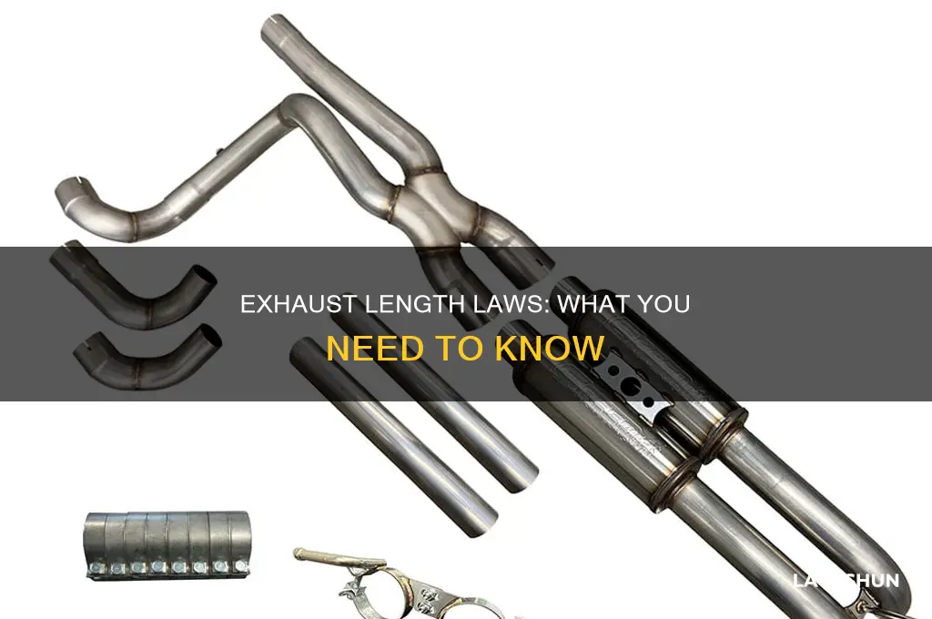 are there laws on exhaust length