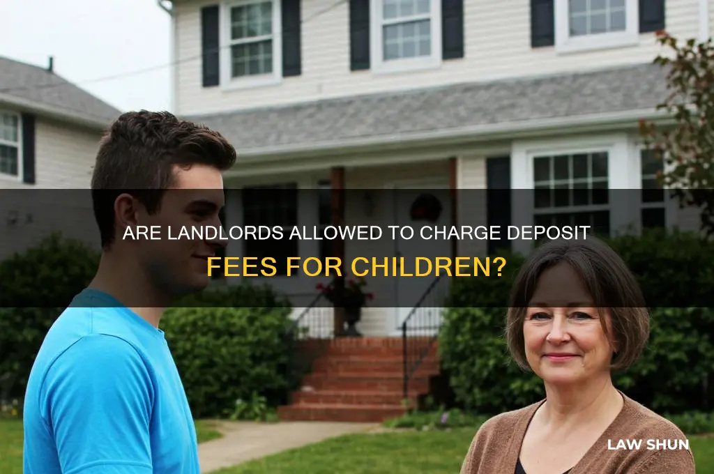 are there laws prohibiting landlords from deposit fees for kids