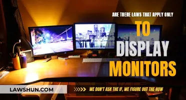 Display Monitors: Laws and Unique Regulations Explained