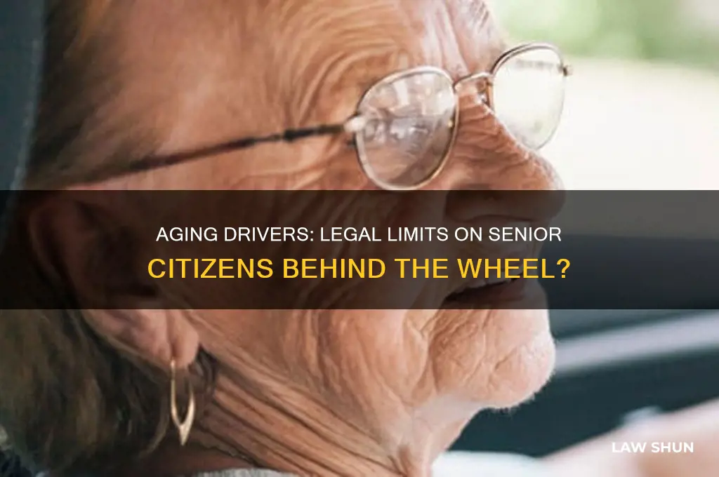 are there laws that tell old people to not drive