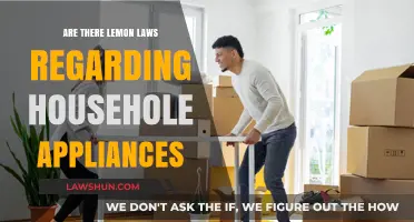 Do Lemon Laws Protect Buyers of Faulty Household Appliances?
