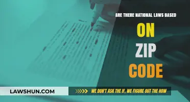 Do Zip Codes Influence National Laws? Exploring Geographic Legal Variations