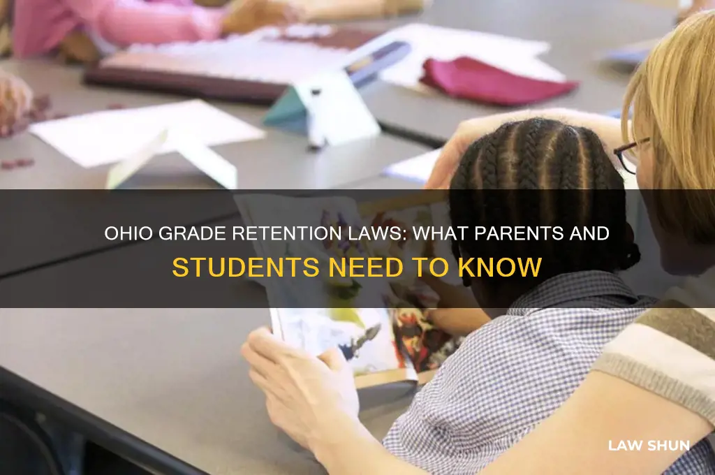 are there ohio laws regarding grade retention