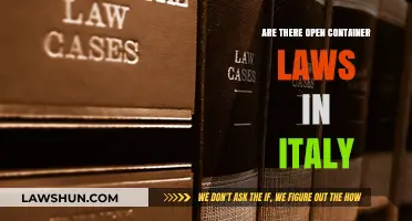Exploring Italy's Open Container Laws: What Tourists Need to Know