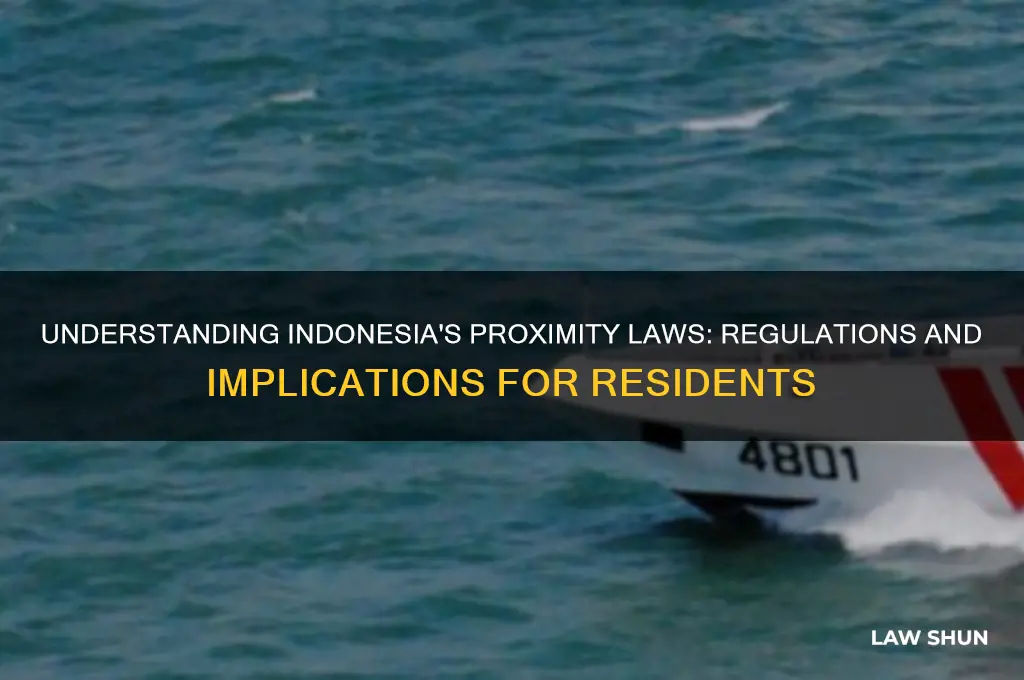 are there proximity laws in indonesia