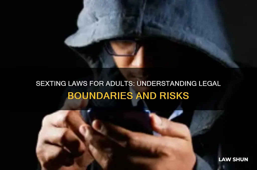 are there sexting laws for adults