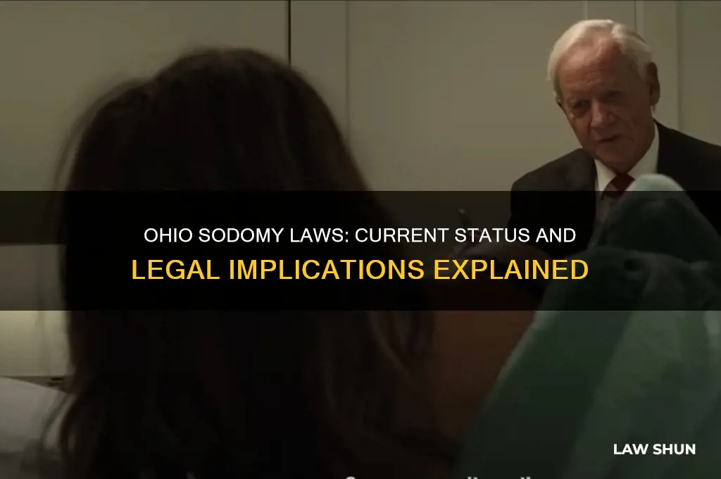 are there sodomy laws in ohio