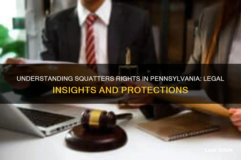 are there squatters laws in pa