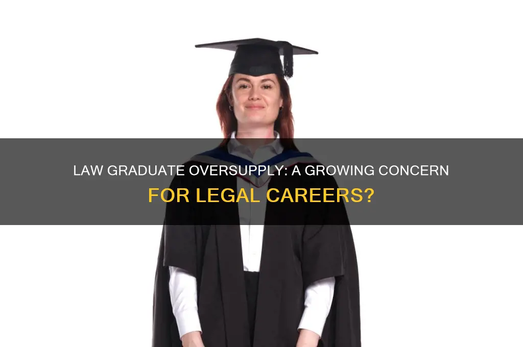 are there too many law graduates
